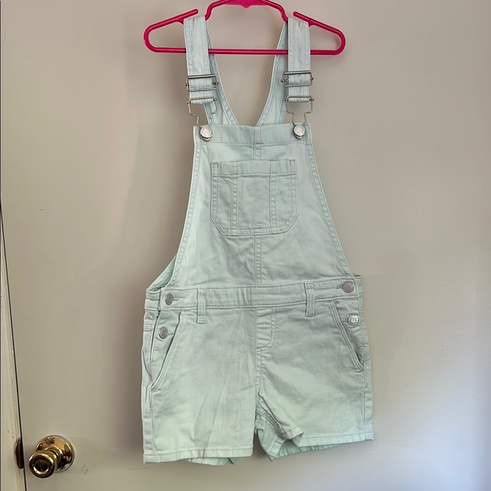 SO Light Green Kids Overalls
